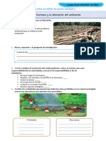 D2 A1 FICHA El Ser Humano y La Alteración Del Ambiente.