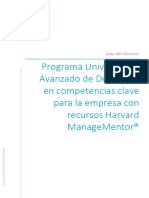 Guia - Alumno - Empresa - Harvard ManageMentor