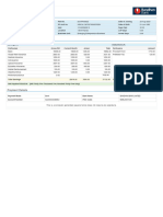 Pay Slip For The Month of July-2023: Bandhan Bank Limited