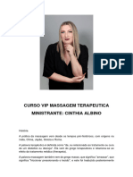 Apostila Massagem Terapeutica