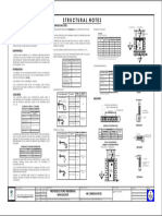 Structural Notes: General: Reinforcing Steel