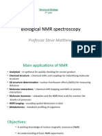 Matthews - Biological NMR - L1