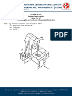 EG Sheet 5 Orthographic and Sectional Orthographics Projection