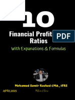 10 Profitability Ratios