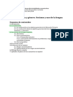 Tema 6 Lengua y Genero, Sexismo y Uso de La Lengua