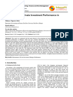 Determinants of Private Investment