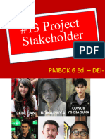 Project Stakeholder Management