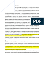 A Partición Litigiosa Segunda Parte