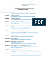 Apéndices 3 Al 14 de Las Instrucciones para Postores