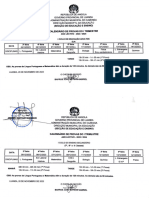 Calendario de Provas Do I Trimestre