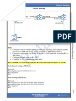 CCNA 200-301 - Lab-6 Default Routing v1.0