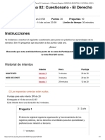 Semana 09 - Tema 02 - Cuestionario - El Derecho Registral - DERECHO REGISTRAL Y NOTARIAL (22201)