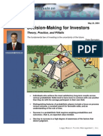 Mauboussin Process V Outcome