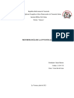 Trabajo Escrito Metodologia de La Investigación