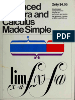 (Made Simple Books) William R. Gondin, Bernard Sohmer - Advanced Algebra and Calculus Made Simple (1959, Doubleday) - Libgen - Li