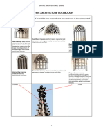 Gothic Architectural Vocabulary