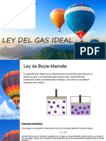 Ley Del Gas Ideal