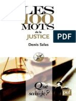 Les 100 Mots de La Justice-1