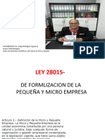 Micro y Mediana Empresa