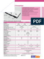 ARM - Grid Tie Inverter 1.5kW - 5kW Specs