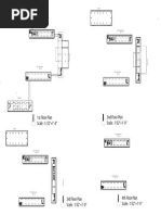 1st Floor Plan Scale: 1/32" 1'-0" 2nd Floor Plan Scale: 1/32" 1'-0"