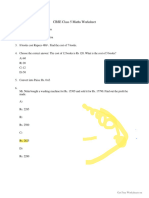 CBSE Class 5 Maths Worksheet