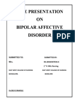 Case Presentation - Bipolar Affective Disorder 2