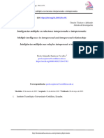 Inteligencias Múltiples en Relaciones Interpersonales e Intrapersonales