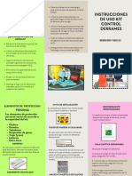 Instrucciones de Uso Kit Control Derrames