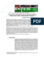 Ekeys, O TRABALHO DO ASSISTENTE SOCIAL NA GESTÃO DA SAÚDE DO TRABALHADOR LIMITES, POSSIBILIDADES E DESAFIOS