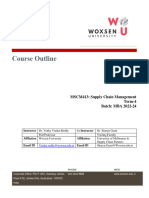 1 MBA-SCM Course Outline