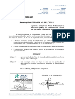 Gabinete Da Reitoria: Resolução REITORIA Nº 083/2023