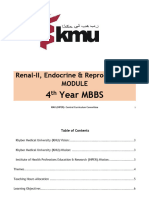 Renal, Endocrine and Reproduction