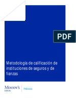 Metodología de Calificación de Instituciones de Seguros y de Fianzas