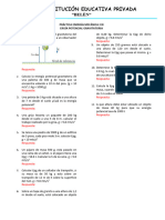 Respuesta Energia Mecanica - Energia Potencial Gravitatoria 1ro