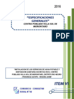 Especificaciones Generales P. VSDM