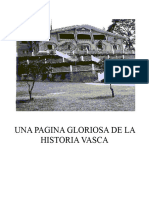 Una Pagina Gloriosa de La Historia Vasca