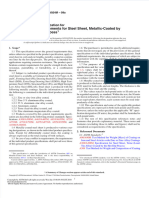 ASTM A924 - 2010 - Standard Specification For General Requirements For Steel Sheet Metallic-Coated by The Hot-Dip Process