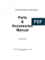 Frequently Used Parts List 3-30-2006