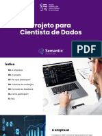 Projeto para Cientista de Dados