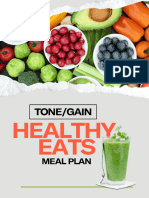 ToneGainHealthyEats MealPlan