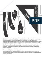 Escuadra y Reglas Cuarto de Escala