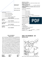 20 Ama A Tus Enemigos