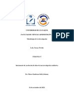 Keily Musso Instrumento de Recolección de Datos de Una Investigación Cualitativa