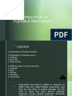 Construction of Flexible Pavement