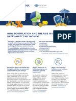 Factsheet Ton How Do Inflation and The Rise in Interest Rates Affect My Money