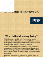 Monetary Policies