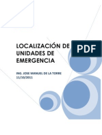 Localización de Unidades de Emergencia