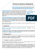 Network Time Protocol Daemon (Español) - ArchWiki