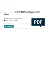 Azərbaycan Dili DİM 2023 Test Toplusu (1-Ci Hissə) - PDF